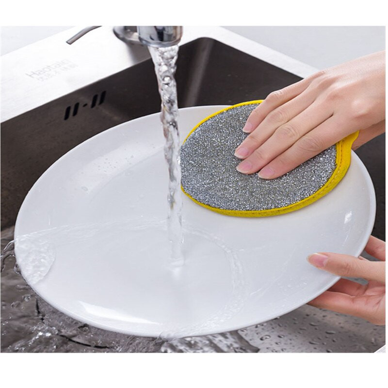 10 τμχ Σφουγγαράκι Πλαϊνό Πλύσιμο Πιάτων Σφουγγάρια Πλύσιμο Πιάτων Σφουγγάρια Εργαλεία Οικιακής Καθαριότητας Αξεσουάρ κουζίνας Βούρτσα επιτραπέζιων σκευών