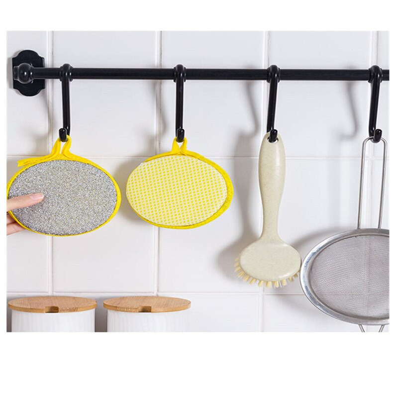 10 τμχ Σφουγγαράκι Πλαϊνό Πλύσιμο Πιάτων Σφουγγάρια Πλύσιμο Πιάτων Σφουγγάρια Εργαλεία Οικιακής Καθαριότητας Αξεσουάρ κουζίνας Βούρτσα επιτραπέζιων σκευών