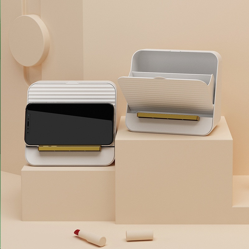 Kutija za pohranu ruževa za usne Otporna na prašinu Kutija za organizatore kozmetike Stalak za šminku Držač maskare Glazura za usne Stolni organizator