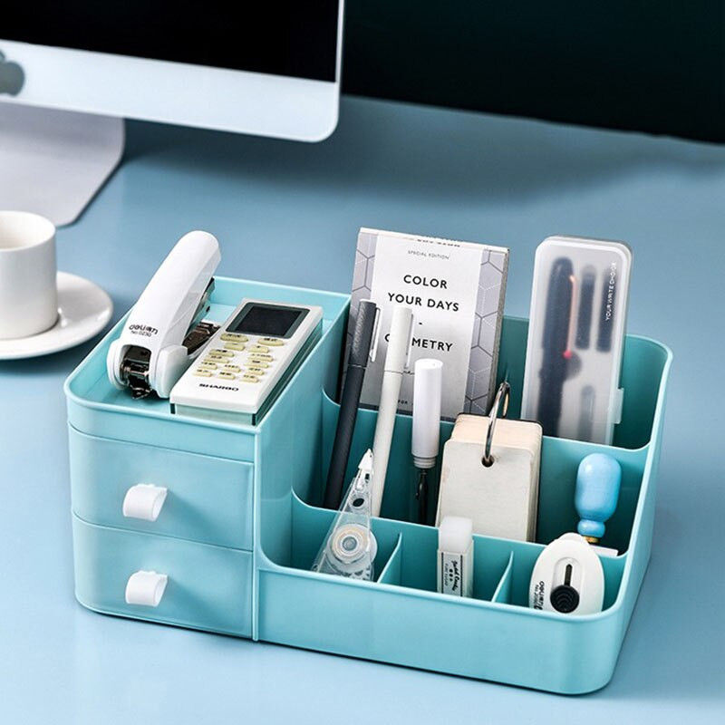 Meigipaneel sahtlile Euroopa stiilis ehtekarbid naistele Luksuslik korraldaja kosmeetikatoodete töölauale nahahoolduse hoiukarp