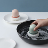 Kuhinjska višenamjenska četka za pranje posuđa Kućanska četka za pranje posuđa s ručkom Kuglica za čišćenje Spužva Četka za brisanje spužve