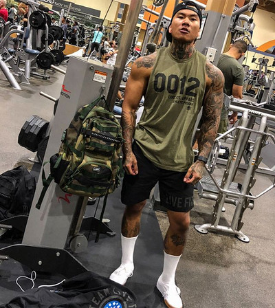 Ανδρικό αθλητικό φανελάκι - για γυμναστική