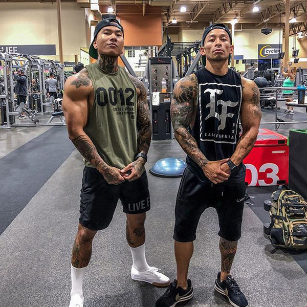 Ανδρικό αθλητικό φανελάκι - για γυμναστική