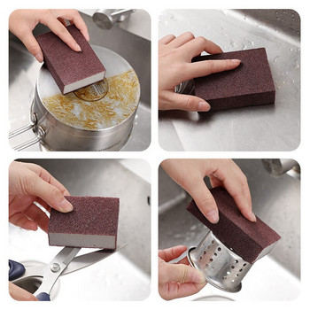 5 τμχ Νέα μελαμίνη σφουγγάρι Κουζίνα Nano Emery Σφουγγάρι Καθαριστικό Κατσαρόλα Τρίψιμο Εκτός Σφουγγάρι Καθαρισμού Σκουριάς για Μπάνιο Κουζίνας