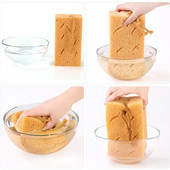 Kärgstruktuuriga autopesu korallkäsn, imav, tihendav pehme autovarustus, makropoorne käsnplokk kodu vannitoa puhastamise tööriistad