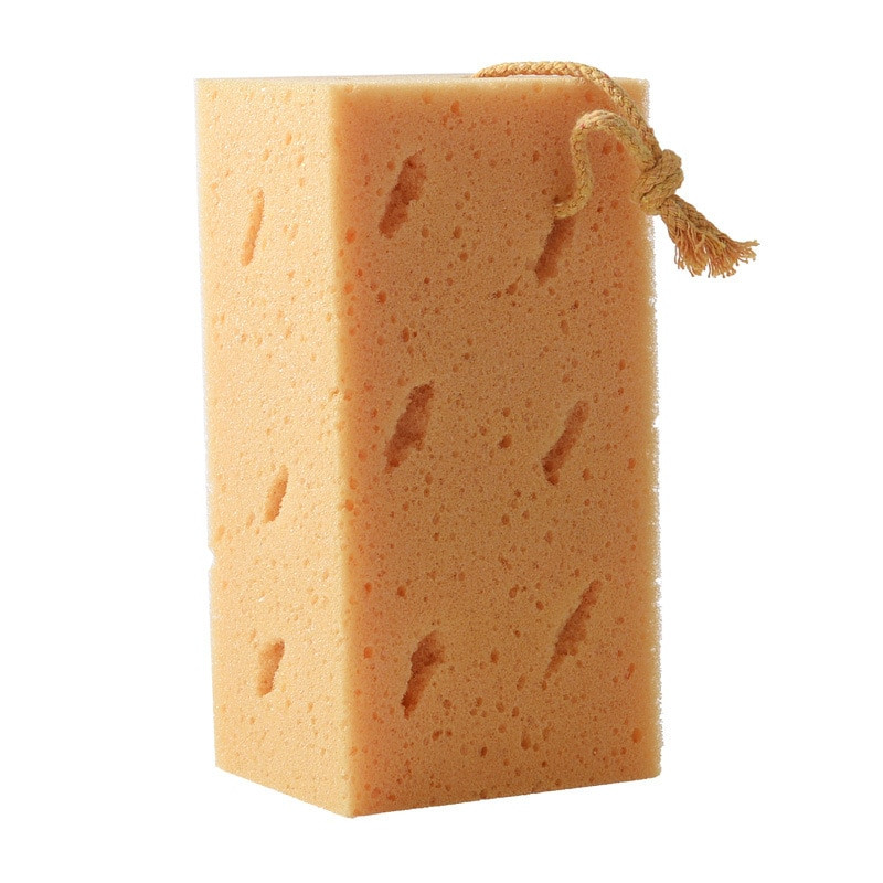 Kärgstruktuuriga autopesu korallkäsn, imav, tihendav pehme autovarustus, makropoorne käsnplokk kodu vannitoa puhastamise tööriistad