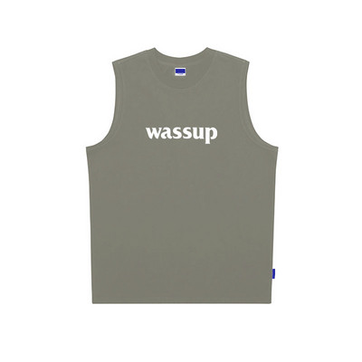 Σπορ ανδρικό φανελάκι με επιγραφή σε πολλά χρώματα