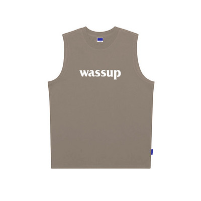 Σπορ ανδρικό φανελάκι με επιγραφή σε πολλά χρώματα