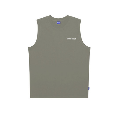 Σπορ ανδρικό φανελάκι με επιγραφή σε πολλά χρώματα