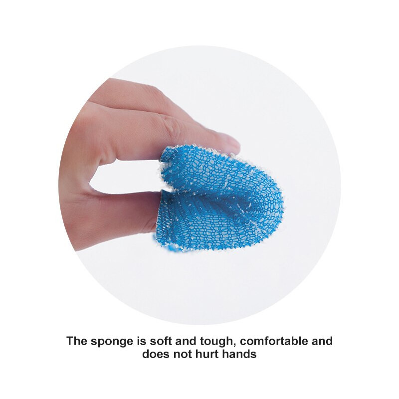4 buc Burete de spălat vase Burete antiaderent pentru ulei de bucătărie Lavetă de curățare Prosop Perie Bol Lavetă de spălat Burete pentru vase de uz casnic