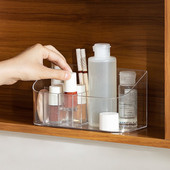 Διοργανωτής μακιγιάζ για καλλυντικά μεγάλης χωρητικότητας Ακρυλικό κουτί αποθήκευσης Organizer Desktop Jewelry Βερνίκι νυχιών Δοχείο συρτάρι μακιγιάζ