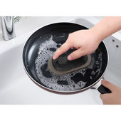 Βούρτσα σφουγγαριού κουζίνας Βούρτσα καθαρισμού σφουγγαριού μελαμίνης Βούρτσα καθαρισμού μαχαιριού για τηγάνι Καθαριστικό μαχαιριού Βούρτσες ισχυρής απολύμανσης με λαβή