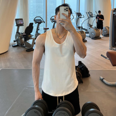 Κλασικό μοντέλο ανδρικό φανελάκι γυμναστικής