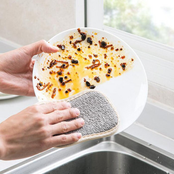 Σφουγγάρι Πετσέτα Καθαρισμού Κουζίνας Βούρτσες Μαγειρικά σκεύη Αντιλιπιδικά Πανάκια Σκουπίσματος Απορροφητικό Πανί Αξεσουάρ Πιάτων