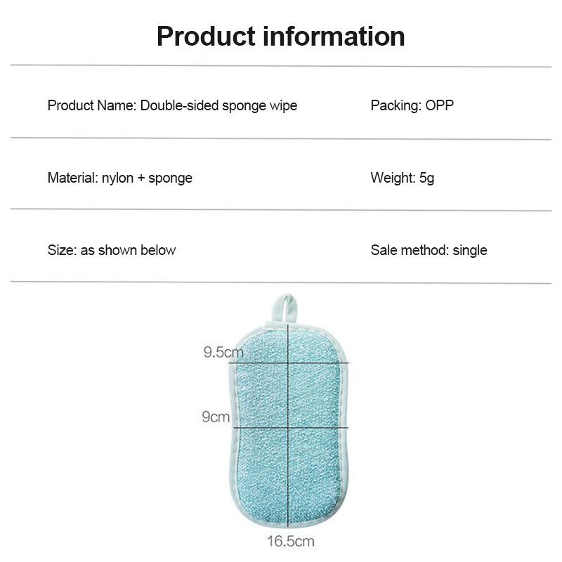 Σφουγγάρι Πετσέτα Καθαρισμού Κουζίνας Βούρτσες Μαγειρικά σκεύη Αντιλιπιδικά Πανάκια Σκουπίσματος Απορροφητικό Πανί Αξεσουάρ Πιάτων
