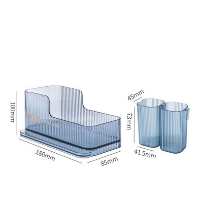 Μακιγιάζ Storage Box Cosmetics Organizer Πολυλειτουργικό Skin Care Products Case Lipstick Jewelry Desktop Storage Πινέλο Μακιγιάζ