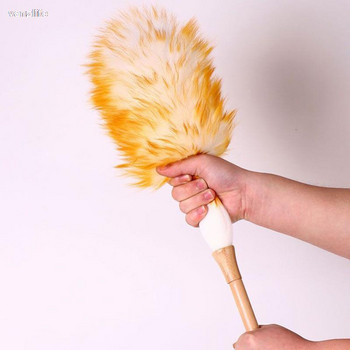 vanzlife από το dust brush οικιακό ξεσκονόπανο με πούπουλα ξεσκόνισμα βούρτσα καθαρισμού μαλλί βούρτσα ξεσκονίσματος για σκούπα σκόνης Σκόνη αφαίρεσης σκόνης