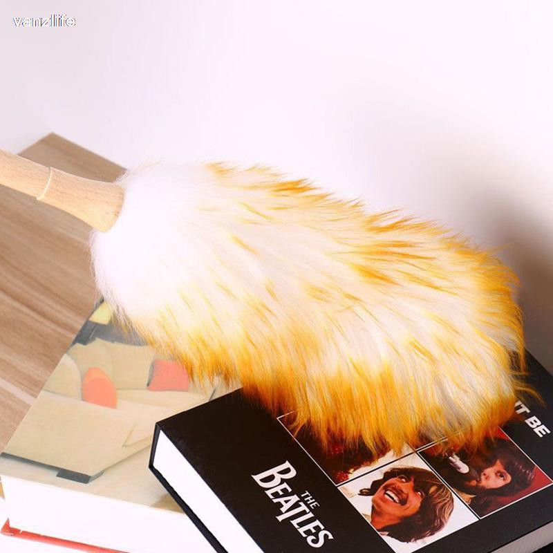 vanzlife από το dust brush οικιακό ξεσκονόπανο με πούπουλα ξεσκόνισμα βούρτσα καθαρισμού μαλλί βούρτσα ξεσκονίσματος για σκούπα σκόνης Σκόνη αφαίρεσης σκόνης