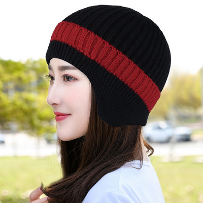 Pletená čiapka beanie pre ženy