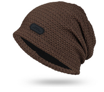 Γυναικείο πλεκτό καπέλο με λογότυπο, νέο μοντέλο