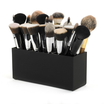 Brush And Liner Makeup Organizer Ακρυλικά Εργαλεία Μακιγιάζ Κουτί αποθήκευσης 3 θέσεων για μολύβι φρυδιών Κραγιόν Θήκη βάσης