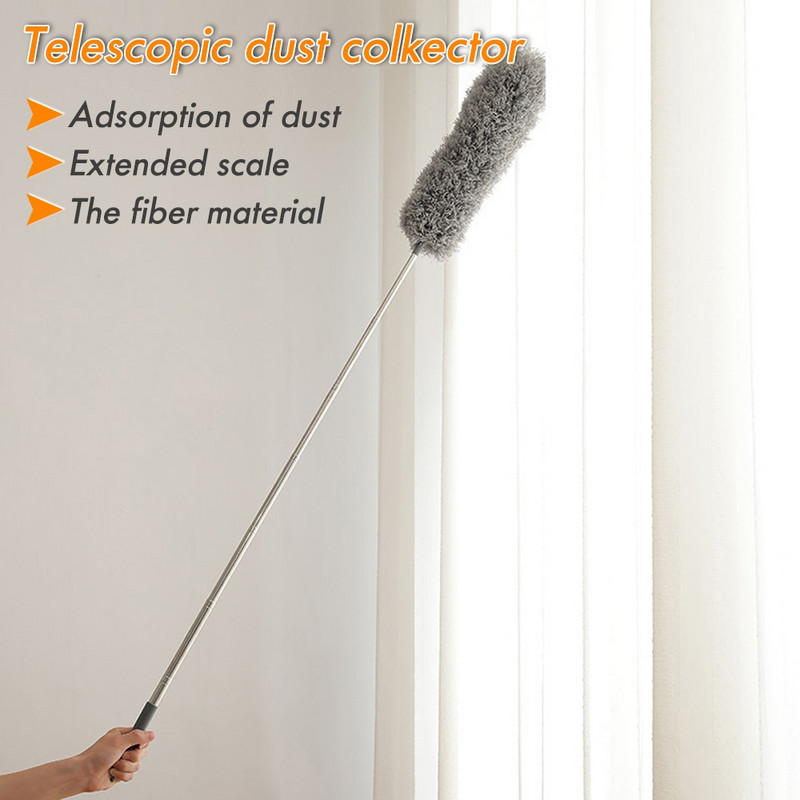 1,4m Ρυθμιζόμενο Duster Microfiber Dust Cleaner Extendable Anti Dusting Brush Έπιπλα αυτοκινήτου Κλιματιστικό Οικιακός καθαρισμός