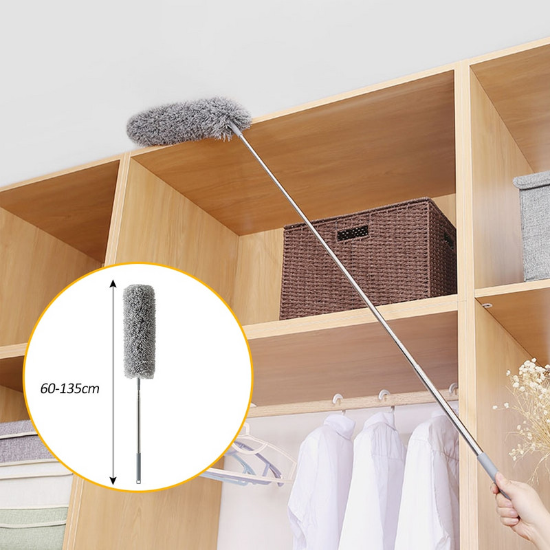 1,4m Ρυθμιζόμενο Duster Microfiber Dust Cleaner Extendable Anti Dusting Brush Έπιπλα αυτοκινήτου Κλιματιστικό Οικιακός καθαρισμός