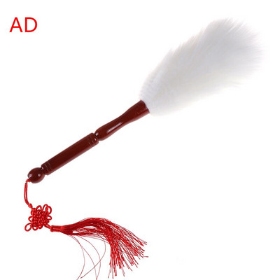 Αντιστατική βούρτσα μάλλινων φτερών Duster Dust Cleaning Wood Handle Dusting Brush Cleaning Wool Duster Brush for Dust Broom