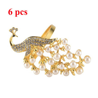 12Pcs Božić Elk Jelen Prstenovi za salvete Zlatna legura Kopča za salvete Držač prstena za salvete Hotelski restoran Svadbeni stol za večeru De