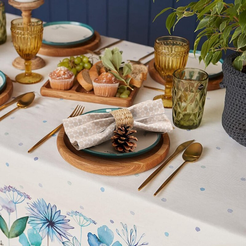 Inele pentru șervețele, Inele pentru suport pentru șervețele din zambile de apă - Inele pentru șervețele rustice pentru petrecerea de aniversare, decorarea mesei de cină