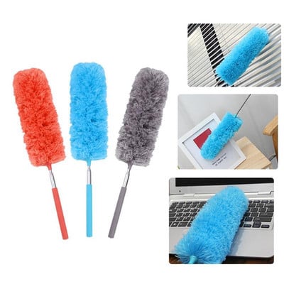Duster Brush Microfiber Extendable Hand Dust Cleaner Anti Dusting Brush Home Air-condition Car Furniture Cleaning House Tools