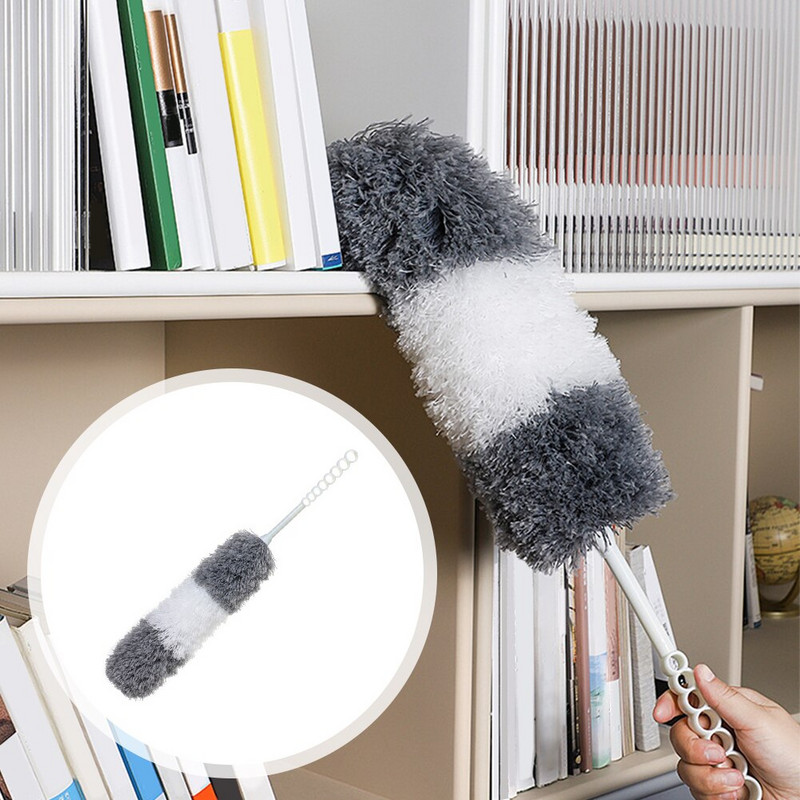 Plunksnų dulkės valymo įrankių lovos spintelė buitinė sofa Minkšto pluošto lankstomas šepetys neslystantis antistatinis įbrėžimams atsparus kampas