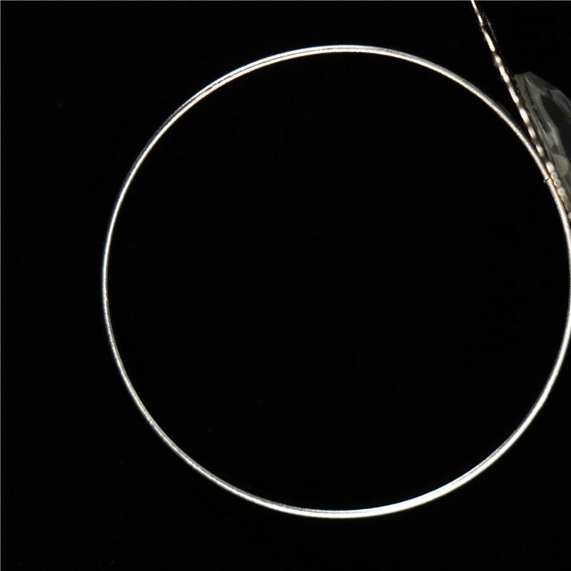 6PCS Srebrni dijamantni prsten za salvete za stol Kuhinjski držač za salvete Akrilni vjenčani banket Večera Festivalski dekor 15*5CM