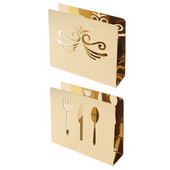 Από ανοξείδωτο ατσάλι, θήκη για χαρτοπετσέτες, ράφι διανομής για πάρτι στο σπίτι