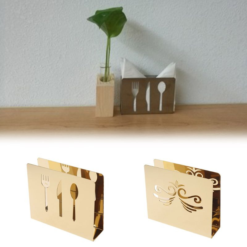 Από ανοξείδωτο ατσάλι, θήκη για χαρτοπετσέτες, ράφι διανομής για πάρτι στο σπίτι