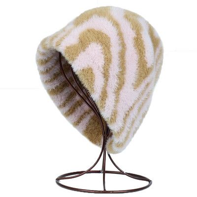 Φουσκωτό γυναικείο καπέλο σε πολλά χρώματα