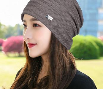 Χειμερινό καπέλο με λογότυπο σε λεπτή πλέξη