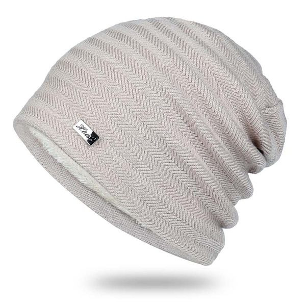 Χειμερινό καπέλο με λογότυπο σε λεπτή πλέξη