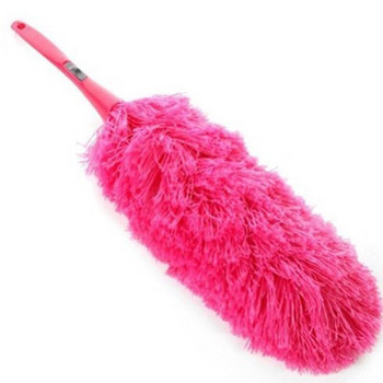 Soft Microfiber Cleaning Duster Dust Cleaner Handle Feather Static Anti Magic Household Cleaning Tools