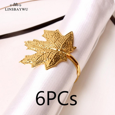 6 TK Kuldse pärliga salvrätikurõngas lillepärg Salvrätikurõngad Metallist salvrätikuhoidja ämber pulmapeo õhtusöögilaua kaunistamiseks