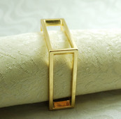 tasuta kohaletoimetamine kullast hõbedast metallist salvrätikurõngas, salvrätikuhoidja pulmadeks, 6 tk qn15062006