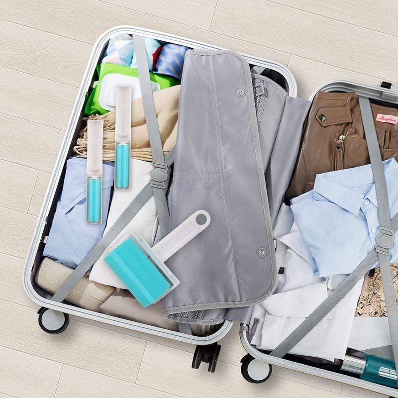 Naminių gyvūnėlių plaukų pūkelių volelis, plaunamas pūkelių valiklis Daugkartinis dulkių valytuvas šunų naminių gyvūnėlių plaukų šalinimo priemonė Buitinis šepetys Lipnus drabužių pūkelių valiklis