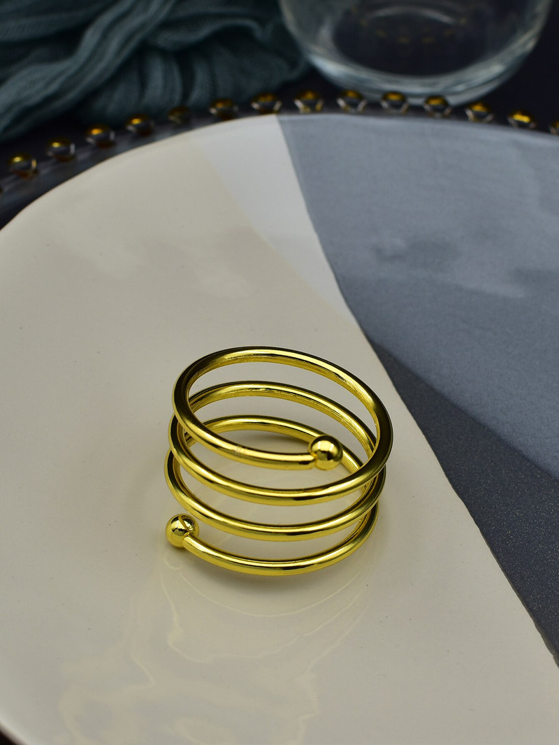 6 τμχ Δαχτυλίδι Serviette Αλουμίνιο Θήκη για χαρτοπετσέτα Γάμου Πετσέτα Πόρπη Δαχτυλίδι Διακόσμηση Τραπεζιού Διακόσμηση Αξεσουάρ