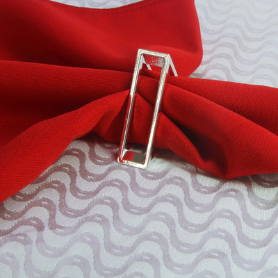 δωρεάν αποστολή χρυσό ασημί μεταλλικό δαχτυλίδι χαρτοπετσέτας, θήκη χαρτοπετσέτας για γάμο, 6 τμχ qn15062007