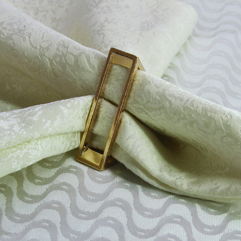 δωρεάν αποστολή χρυσό ασημί μεταλλικό δαχτυλίδι χαρτοπετσέτας, θήκη χαρτοπετσέτας για γάμο, 6 τμχ qn15062007