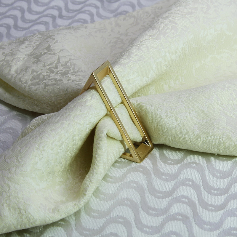 δωρεάν αποστολή χρυσό ασημί μεταλλικό δαχτυλίδι χαρτοπετσέτας, θήκη χαρτοπετσέτας για γάμο, 6 τμχ qn15062007