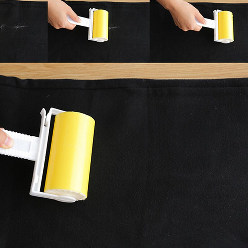 1vnt Nešiojami plaunami antistatiniai drabužiai, dulkių šalinimo lipnūs plaukai, pūkų voleliai vilnonių drabužių patalynei su užvalkalu