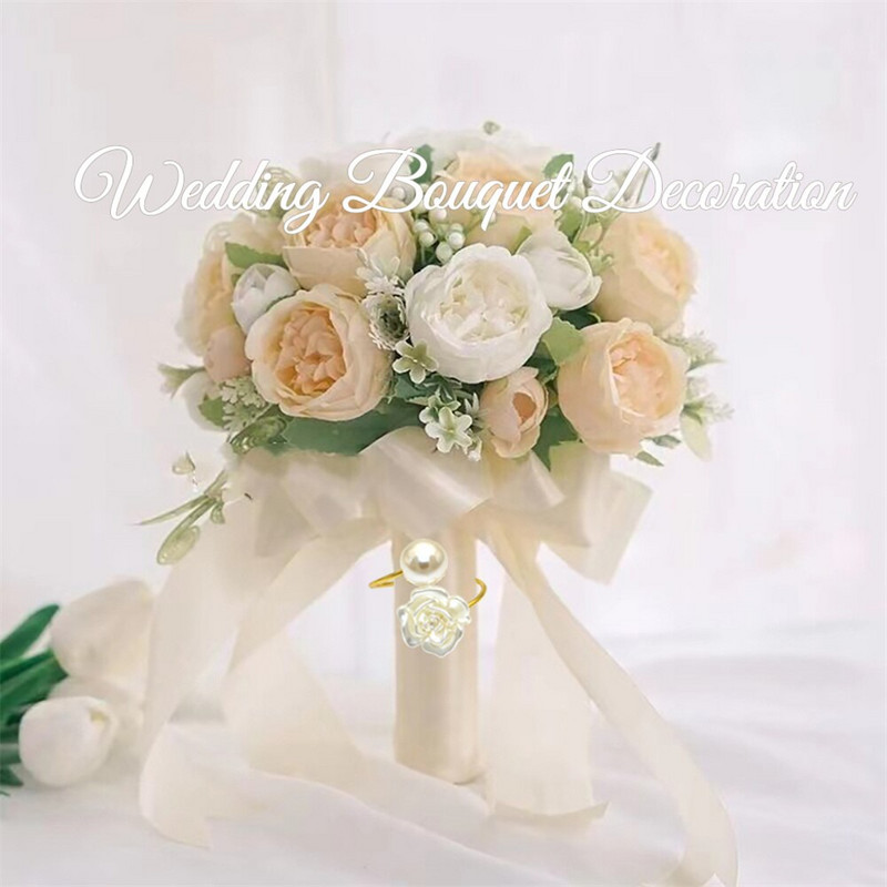 Dvinana 6Pcs Flower Pearl Δαχτυλίδι χαρτοπετσέτας Βάση για χαρτοπετσέτα για την ημέρα του Αγίου Βαλεντίνου Χριστουγεννιάτικη διακόσμηση τραπεζαρίας 2023 HWF38