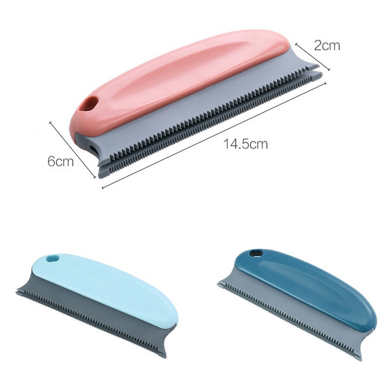 Νέο ύφασμα στεγνό καθάρισμα αφαίρεσης σκόνης, κολλώδες μάλλινο πουλόβερ Βούρτσα για σκύλους κατοικίδιων ζώων Συσκευή ρούχων Βούρτσα αποτρίχωσης βούρτσα σκόνης