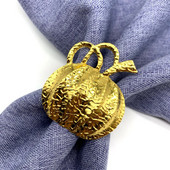 12 PCS novi hotel Halloween retro bundeva kopča prsten za salvete proizvođači držača za salvete veleprodaja stolova i stolica